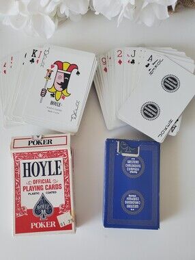 Vintage Hoyle Official Poker Playing Cards Set